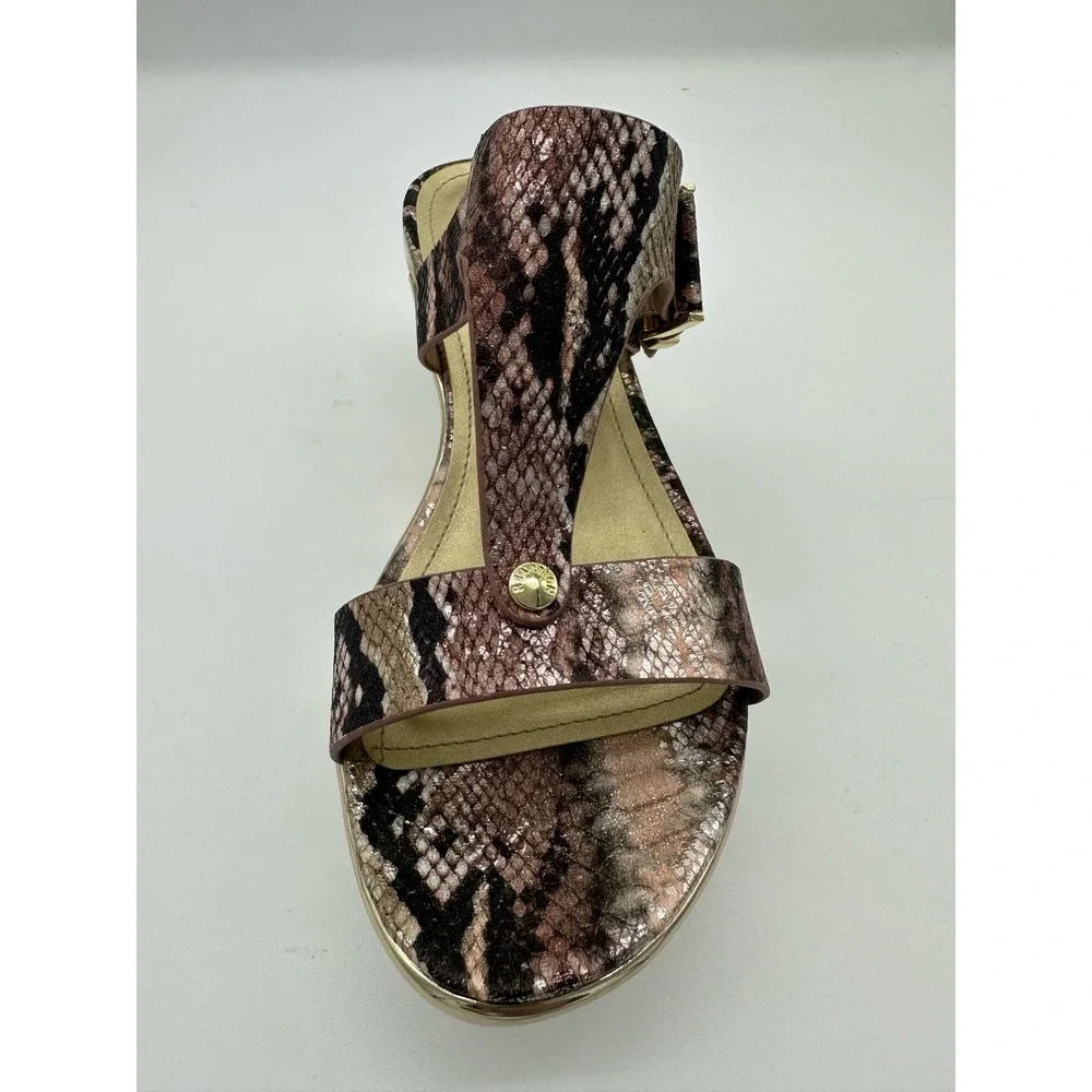 Kenneth Cole Reaction Women's Pepea Buckle Wedge Sandals Women's Shoes 9.5